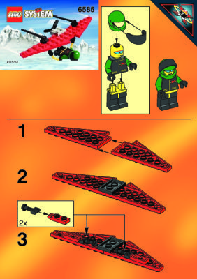 Building Instructions - LEGO - 6585 - Hang Glider: Page 1