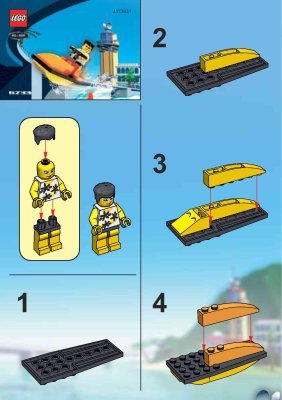 Building Instructions - LEGO - 6733 - Snap's Cruiser: Page 1