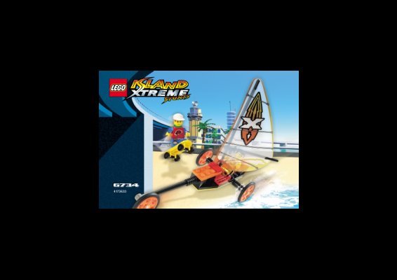 Building Instructions - LEGO - 6734 - Beach Cruisers: Page 1