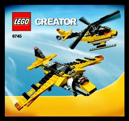 Building Instructions - LEGO - 6745 - Propeller Power: Page 1