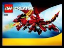 Building Instructions - LEGO - 6751 - Fiery Legend: Page 1