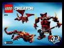 Building Instructions - LEGO - 6751 - Fiery Legend: Page 76