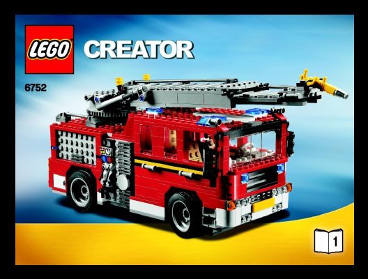 Building Instructions - LEGO - 6752 - Fire Rescue: Page 1