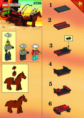 Building Instructions - LEGO - 6799 - POWER ITEM WW: Page 1