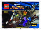 Building Instructions - LEGO - 6858 - Catwoman Catcycle City Chase: Page 1