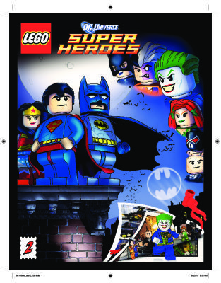 Building Instructions - LEGO - 6860 - The Batcave: Page 1