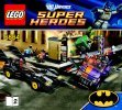 Building Instructions - LEGO - 6864 - The Batmobile and the Two-Face Chase: Page 1