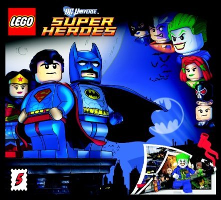 Building Instructions - LEGO - 6864 - The Batmobile and the Two-Face Chase: Page 1