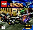 Building Instructions - LEGO - 6864 - The Batmobile and the Two-Face Chase: Page 1