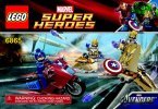 Building Instructions - LEGO - 6865 - Captain America's™ Avenging Cycle: Page 1