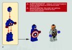 Building Instructions - LEGO - 6865 - Captain America's™ Avenging Cycle: Page 2