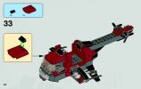 Building Instructions - LEGO - 6866 - Wolverine's™ Chopper Showdown: Page 44