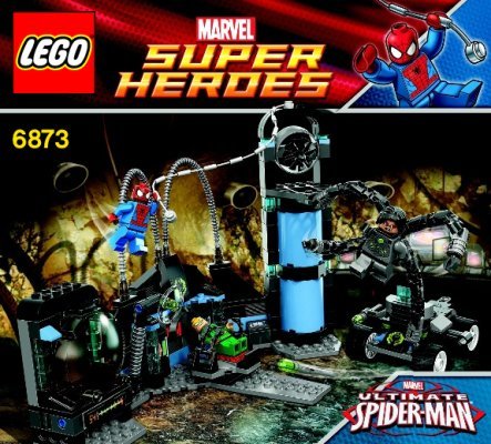 Building Instructions - LEGO - 6873 - Spider-Man's™ Doc Ock™ Ambush: Page 1