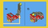 Building Instructions - LEGO - 6911 - Mini Fire Rescue: Page 9