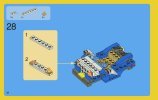 Building Instructions - LEGO - 6913 - Blue Roadster: Page 28