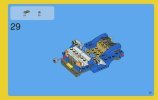 Building Instructions - LEGO - 6913 - Blue Roadster: Page 29