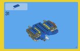 Building Instructions - LEGO - 6913 - Blue Roadster: Page 31