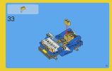 Building Instructions - LEGO - 6913 - Blue Roadster: Page 33