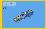 Building Instructions - LEGO - 6913 - Blue Roadster: Page 61