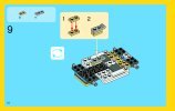 Building Instructions - LEGO - 6913 - Blue Roadster: Page 10