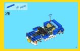 Building Instructions - LEGO - 6913 - Blue Roadster: Page 31