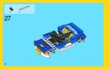 Building Instructions - LEGO - 6913 - Blue Roadster: Page 32