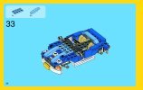 Building Instructions - LEGO - 6913 - Blue Roadster: Page 38