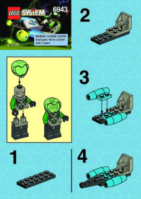 Building Instructions - LEGO - 6943 - ZO WEEVIL  (BAG): Page 1