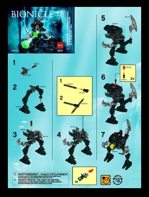 Building Instructions - LEGO - 6945 - Bad Guy 07: Page 1