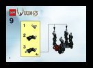 Building Instructions - LEGO - 7015 - Viking Warrior challenges the Fenris Wol: Page 8