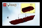 Building Instructions - LEGO - 7016 - Viking Boat against the Wyvern Dragon: Page 4