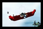 Building Instructions - LEGO - 7016 - Viking Boat against the Wyvern Dragon: Page 9