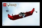 Building Instructions - LEGO - 7016 - Viking Boat against the Wyvern Dragon: Page 10