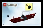 Building Instructions - LEGO - 7016 - Viking Boat against the Wyvern Dragon: Page 6