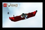 Building Instructions - LEGO - 7016 - Viking Boat against the Wyvern Dragon: Page 8