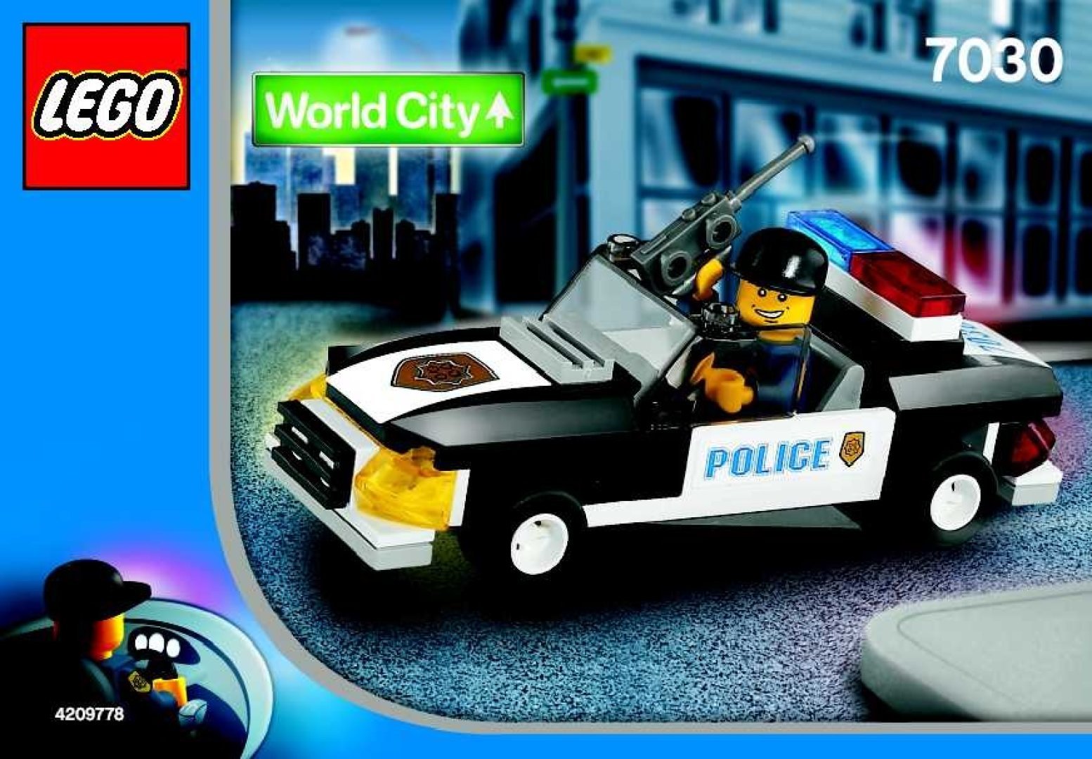 LEGO - 7030 - Squad Car