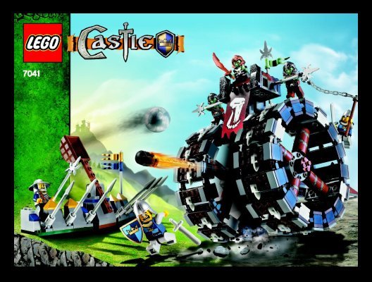 Building Instructions - LEGO - 7041 - Troll Battle Wagon: Page 1