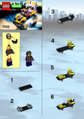 Building Instructions - LEGO - 7042 - Dune Patrol: Page 1