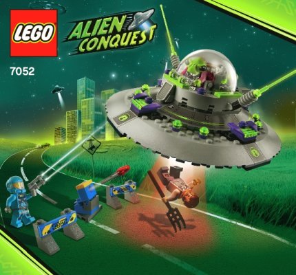 Building Instructions - LEGO - 7052 - UFO Abduction: Page 1