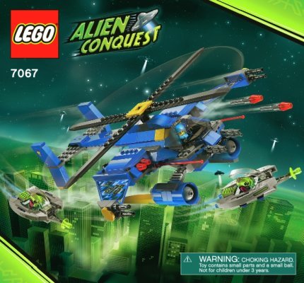 Building Instructions - LEGO - 7067 - Jet-Copter Encounter: Page 1