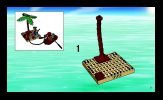 Building Instructions - LEGO - 7071 - Treasure Island: Page 3