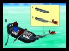 Building Instructions - LEGO - 7072 - Captain Kragg's Pirate Boat: Page 6