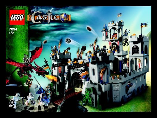 Building Instructions - LEGO - 7094 - King's Castle Siege: Page 1