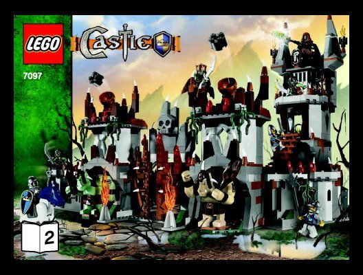 Building Instructions - LEGO - 7097 - Trolls' Mountain Fortress: Page 1