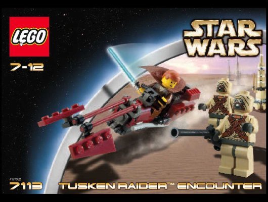 Building Instructions - LEGO - 7113 - Tusken Raider™ Encounter: Page 1