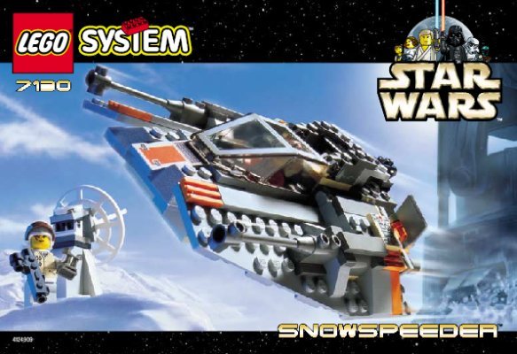 Building Instructions - LEGO - 7130 - Snowspeeder™: Page 1