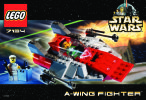 Building Instructions - LEGO - 7134 - A-wing Fighter™: Page 1