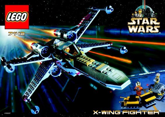 7142 - LEGO SYSTEM X-WING FIGHTER TM