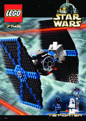 Building Instructions - LEGO - 7146 - TIE Fighter™: Page 1