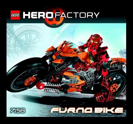 Building Instructions - LEGO - 7158 - Furno Bike: Page 1